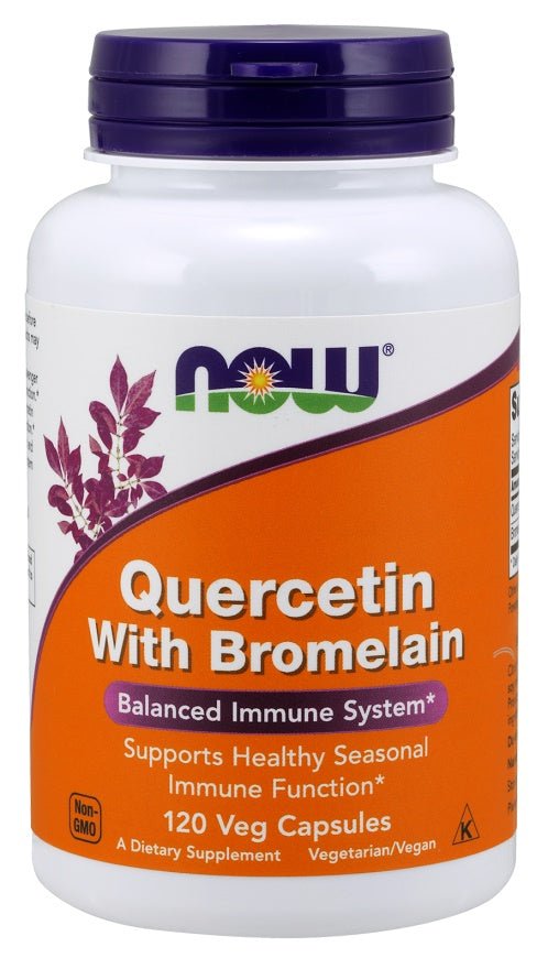 Quercetin with Bromelain - 120 vcaps - VitaeSupps