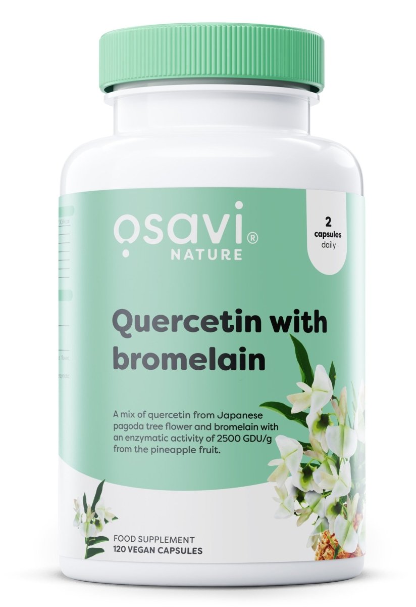 Quercetin with Bromelain - 120 vegan caps - VitaeSupps