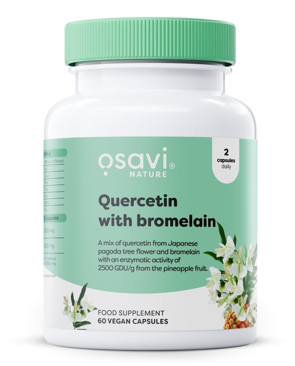 Quercetin with Bromelain - 60 vegan caps - VitaeSupps