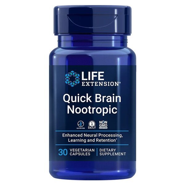 Quick Brain Nootropic - 30 vcaps - VitaeSupps