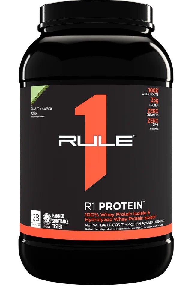 R1 Protein, Mint Chocolate Chip - 896 grams - VitaeSupps