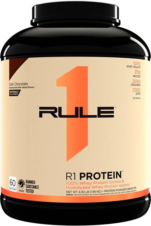 R1 Protein Naturally Flavored, Dark Chocolate - 1950 grams - VitaeSupps