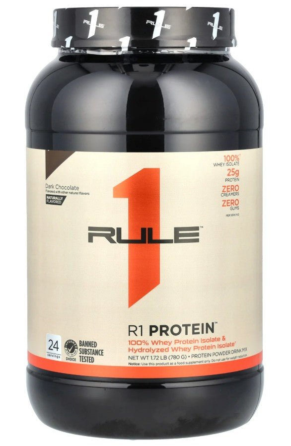 R1 Protein Naturally Flavored, Dark Chocolate - 780 grams - VitaeSupps