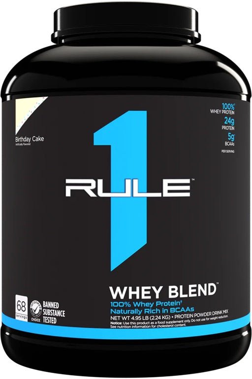 R1 Whey Blend, Birthday Cake - 2240 grams - VitaeSupps