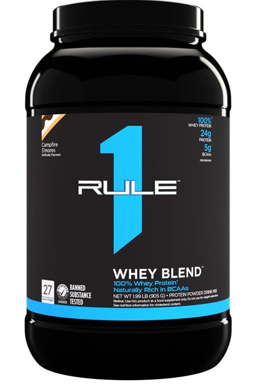 R1 Whey Blend, Campfire S'mores - 905 grams - VitaeSupps