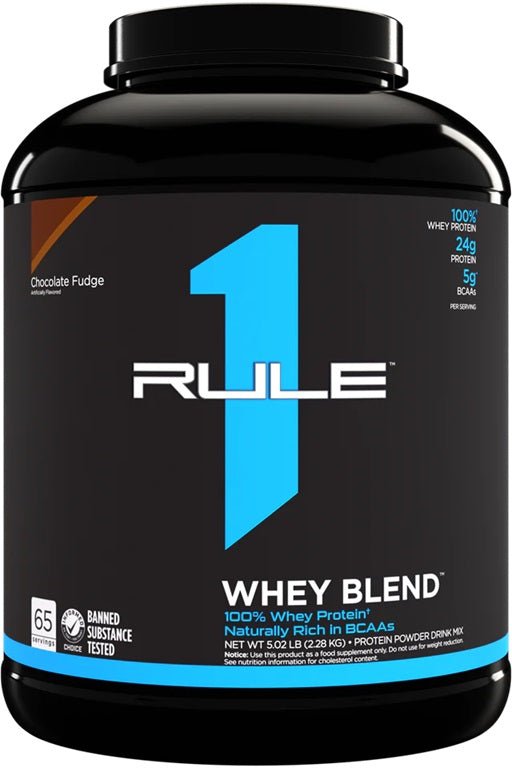 R1 Whey Blend, Chocolate Fudge - 2280 grams - VitaeSupps