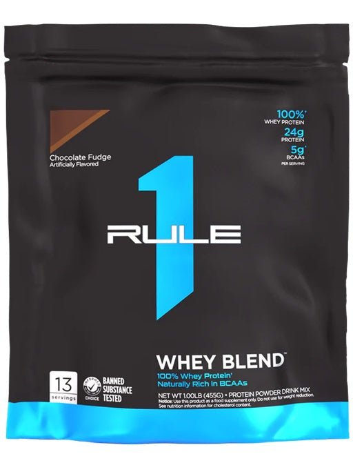R1 Whey Blend, Chocolate Fudge - 455 grams - VitaeSupps