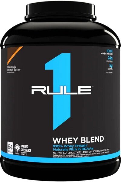 R1 Whey Blend, Chocolate Peanut Butter - 2270 grams - VitaeSupps