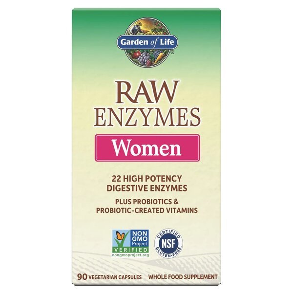 Raw Enzymes Women - 90 vcaps - VitaeSupps