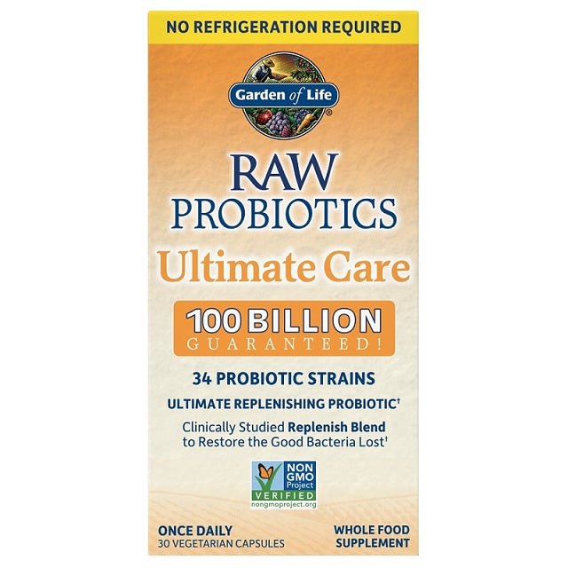 Raw Probiotics Ultimate Care - 30 vcaps - VitaeSupps