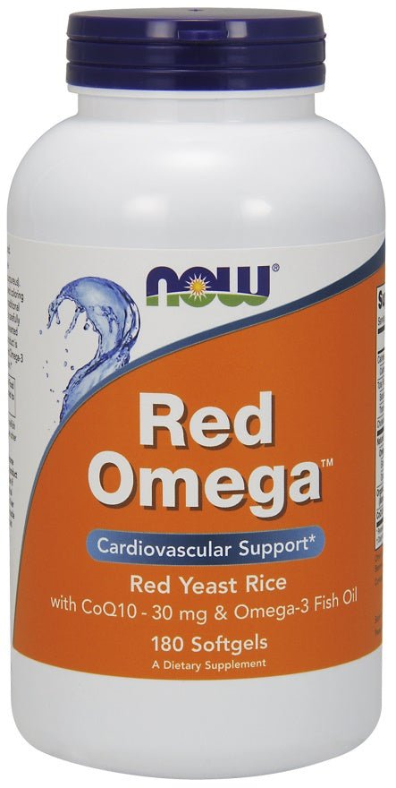 Red Omega (Red Yeast Rice) - 180 softgels - VitaeSupps