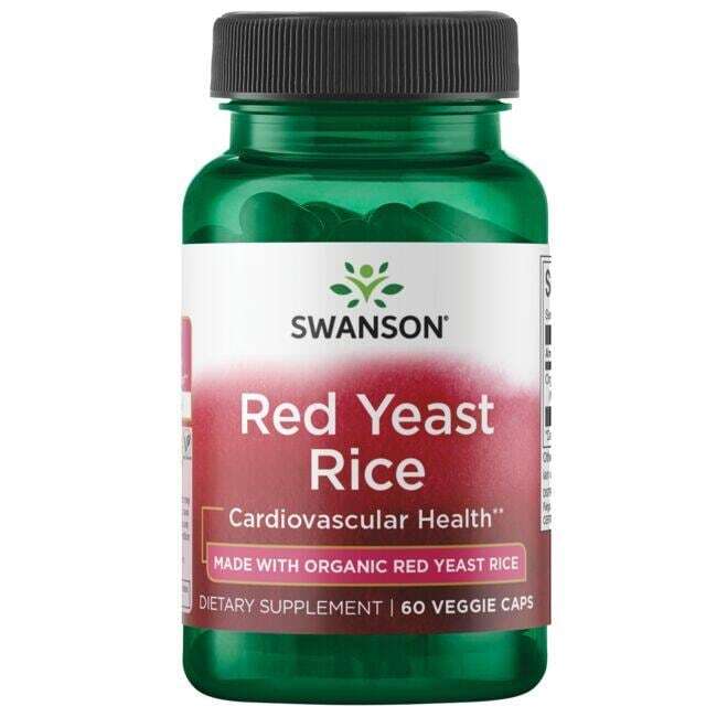 Red Yeast Rice, 600mg - 60 vcaps - VitaeSupps