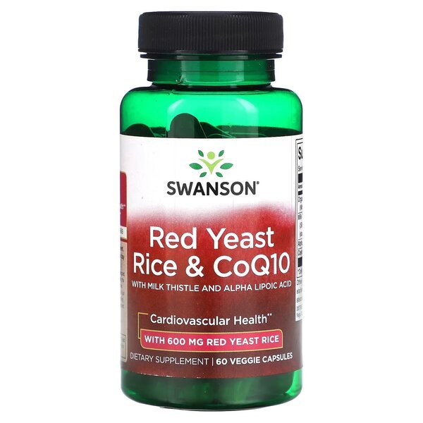 Red Yeast Rice & CoQ10 - 60 vcaps - VitaeSupps