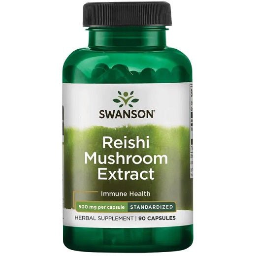 Reishi Mushroom Extract, 500mg - 90 caps - VitaeSupps