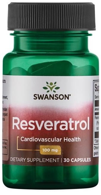 Resveratrol, 100mg - 30 caps - VitaeSupps