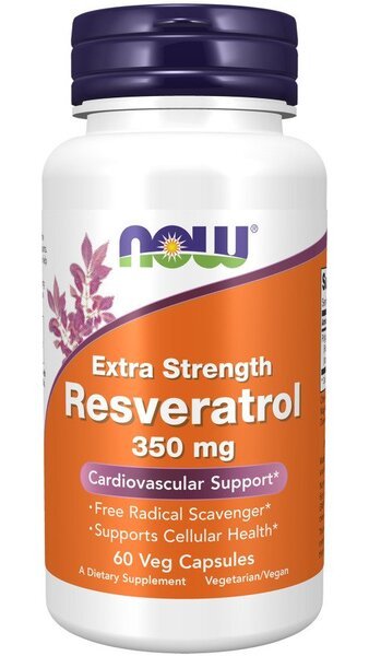 Resveratrol, Extra Strength 350mg - 60 vcaps - VitaeSupps