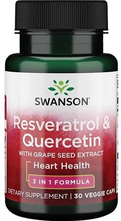 Resveratrol & Quercetin - 30 vcaps - VitaeSupps