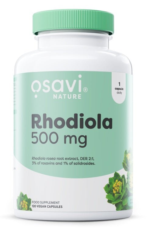 Rhodiola, 500mg - 120 vegan caps - VitaeSupps