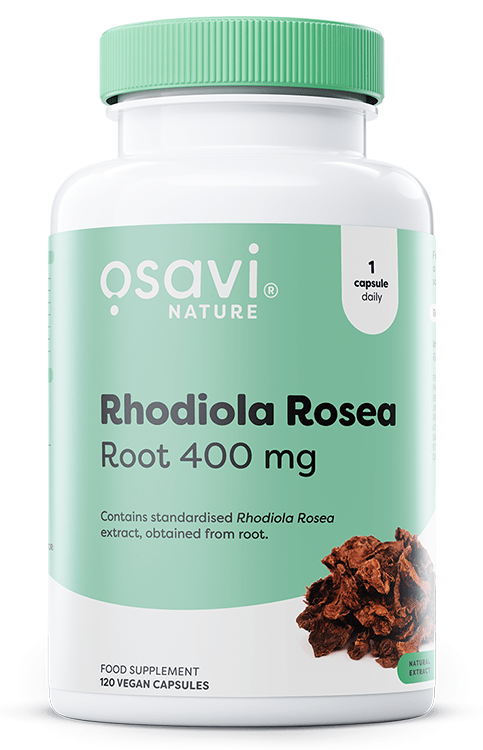 Rhodiola Rosea Root, 400mg - 120 vegan caps - VitaeSupps