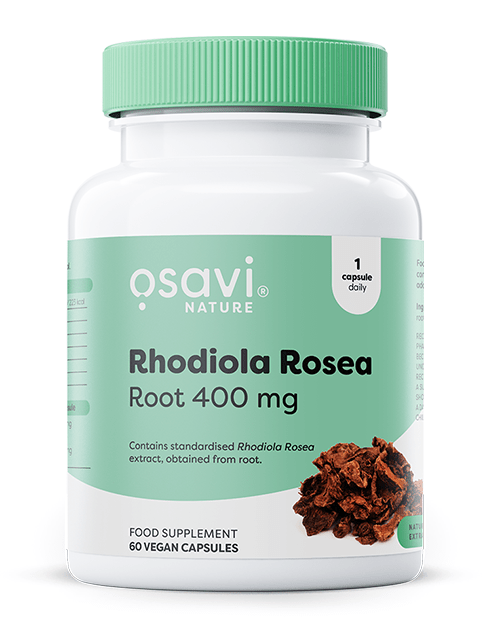 Rhodiola Rosea Root, 400mg - 60 vegan caps - VitaeSupps