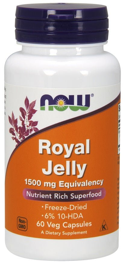 Royal Jelly, 1500mg Equivalency - 60 vcaps - VitaeSupps