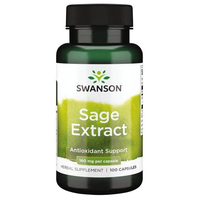 Sage Extract, 160mg - 100 caps - VitaeSupps