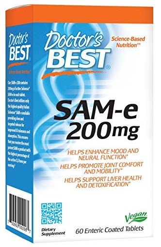 SAM - e, 200mg - 60 tablets - VitaeSupps