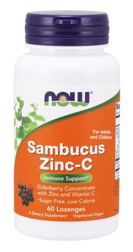 Sambucus Zinc - C - 60 lozenges - VitaeSupps