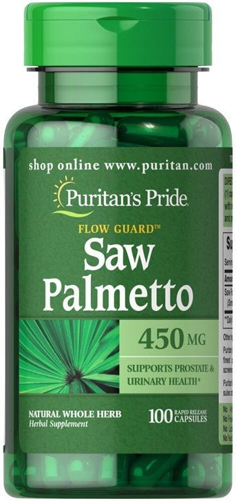 Saw Palmetto, 450mg - 100 caps - VitaeSupps