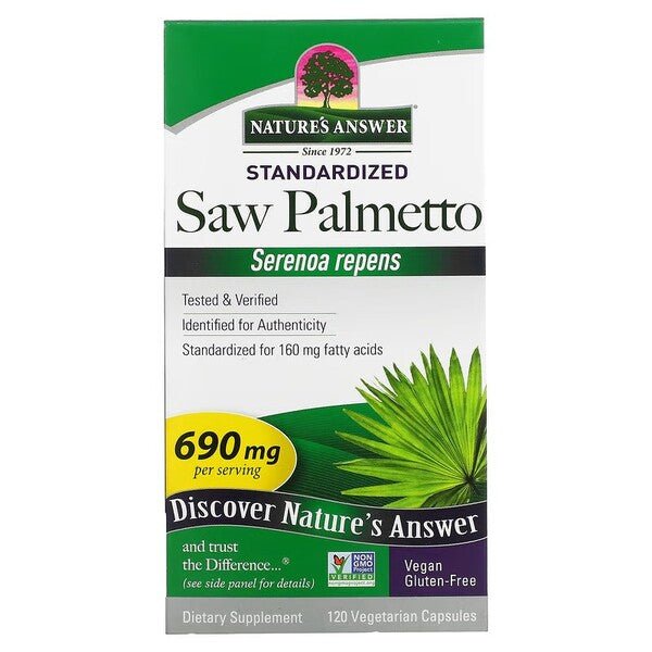 Saw Palmetto Extract, Capsules - 120 vcaps - VitaeSupps