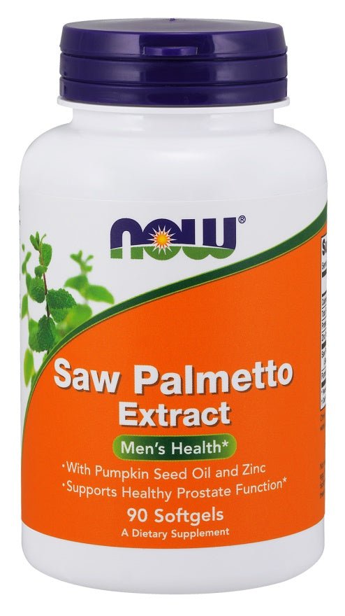 Saw Palmetto Extract with Pumpkin Seed Oil and Zinc, 80mg - 90 softgels - VitaeSupps
