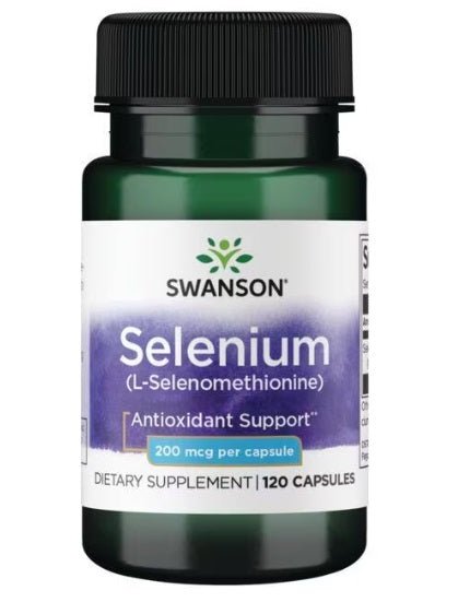 Selenium, 200mcg - 120 caps - VitaeSupps