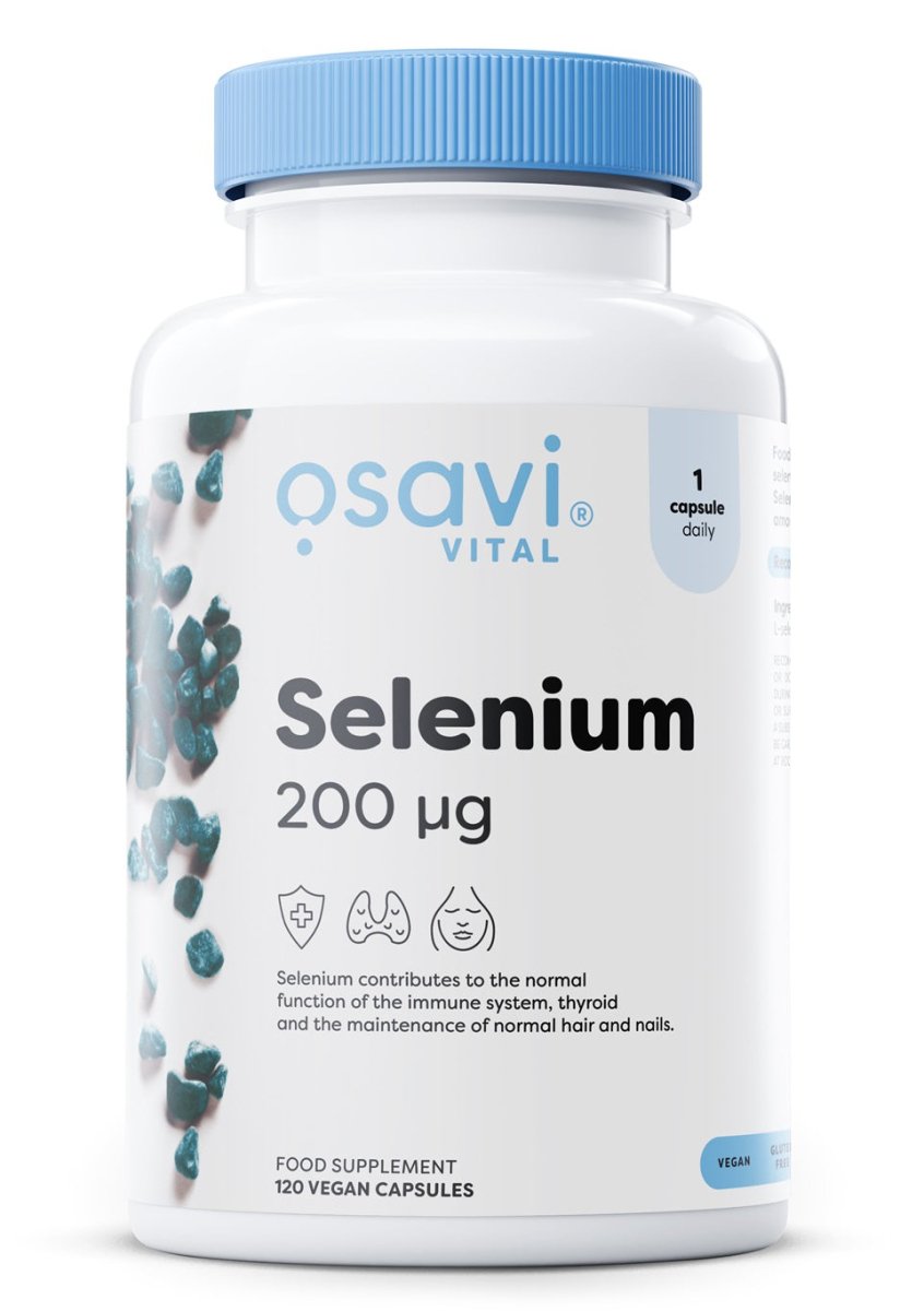 Selenium, 200mcg - 120 vegan caps - VitaeSupps