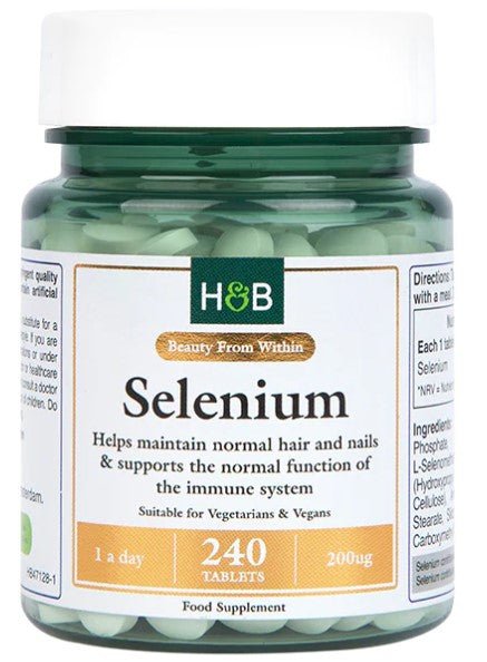 Selenium, 200mcg - 240 tablets - VitaeSupps
