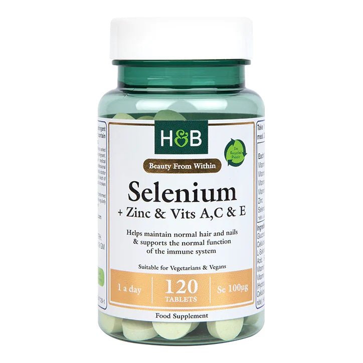 Selenium + Zinc & Vits A,C & E, 100mcg - 120 tablets (EAN ) - VitaeSupps
