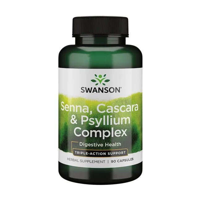 Senna, Cascara & Psyllium Complex - 90 caps - VitaeSupps