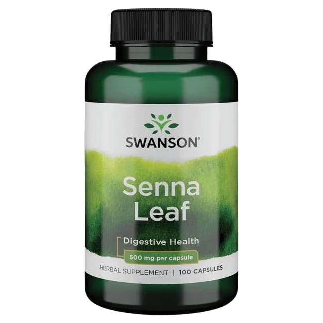 Senna Leaf, 500mg - 100 caps - VitaeSupps
