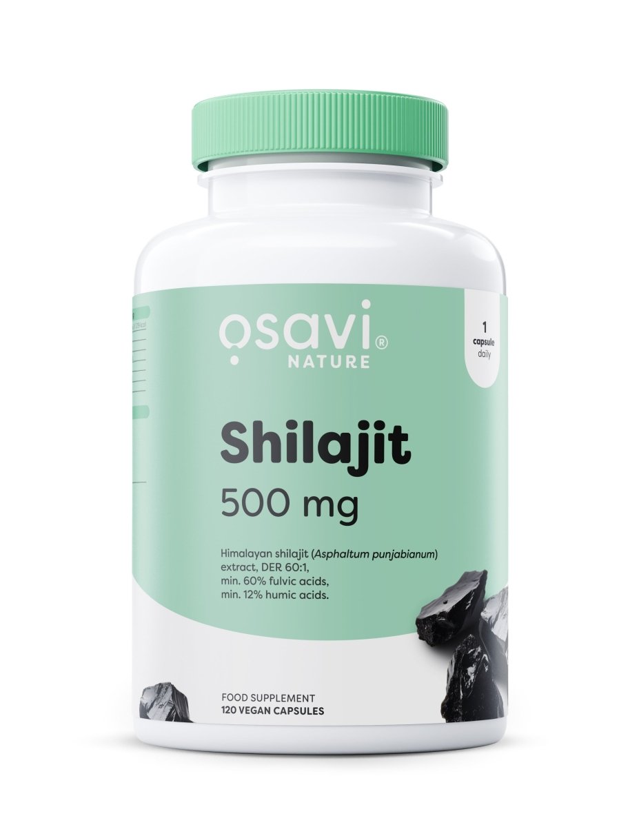 Shilajit, 500mg - 120 vegan caps - VitaeSupps