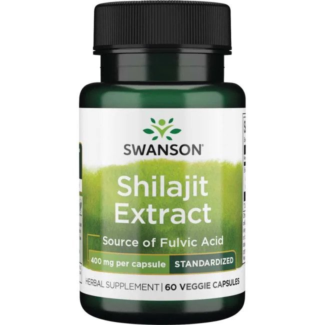 Shilajit Extract, 400mg - 60 vcaps - VitaeSupps