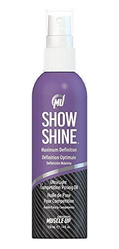 Show Shine, Maximum Definition Ultra Light Competition Posing Oil Spray - 118 ml. - VitaeSupps
