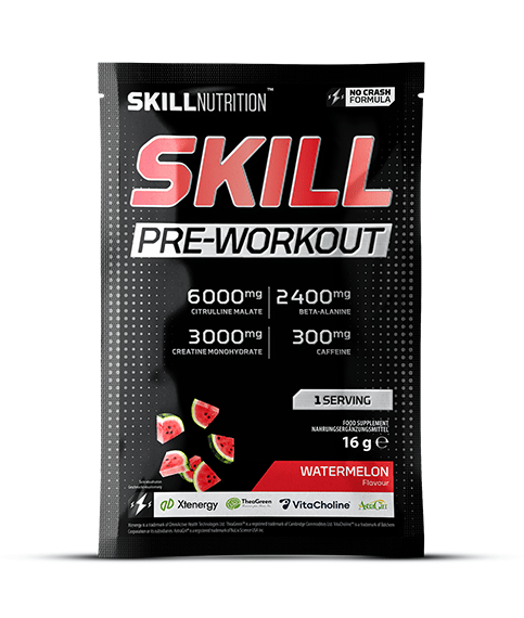 Skill Pre - Workout, Watermelon - 16 grams (1 serving) - VitaeSupps