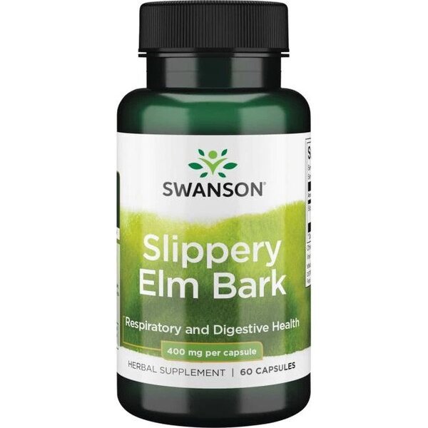 Slippery Elm Bark, 400mg - 60 caps - VitaeSupps