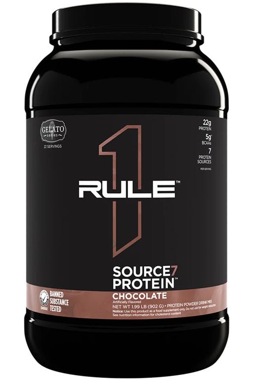 Source7 Protein, Chocolate Gelato - 902 grams - VitaeSupps