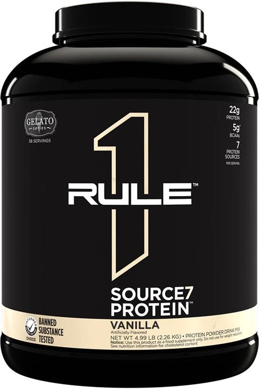 Source7 Protein, Vanilla Gelato - 2260 grams - VitaeSupps