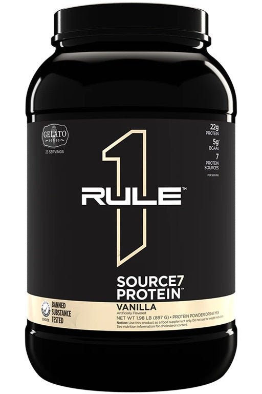 Source7 Protein, Vanilla Gelato - 897 grams - VitaeSupps