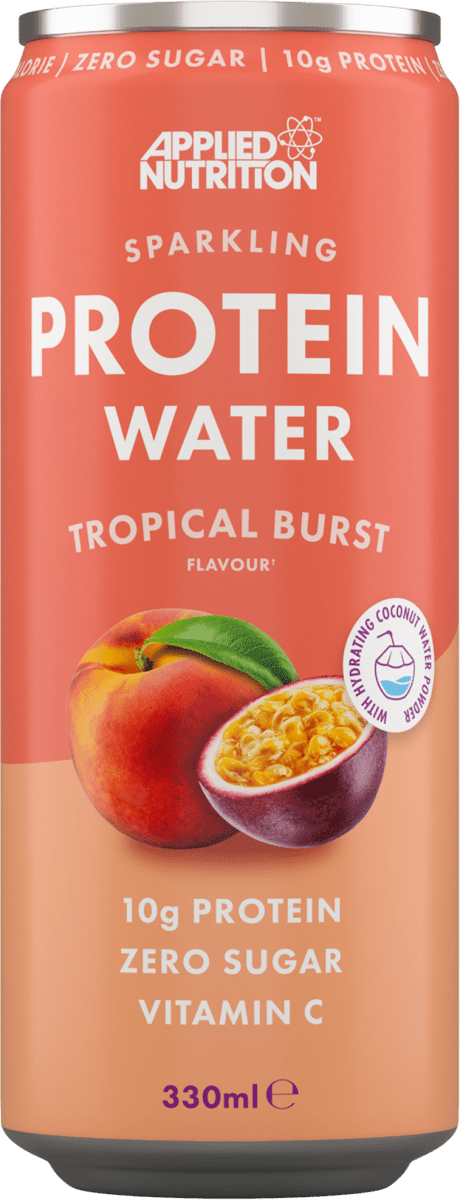 Sparkling Protein Water, Tropical Burst - 12 x 330 ml. - VitaeSupps