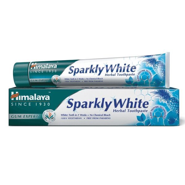 Sparkly White Herbal Toothpaste - 75 ml. - MioVita