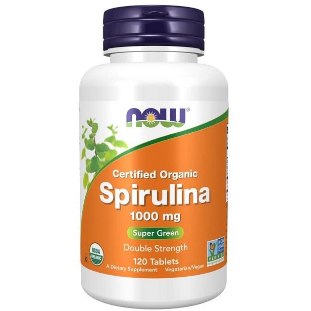 Spirulina, 1000mg - 120 tablets - VitaeSupps