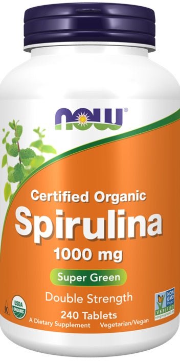 Spirulina, 1000mg - 240 tablets - VitaeSupps