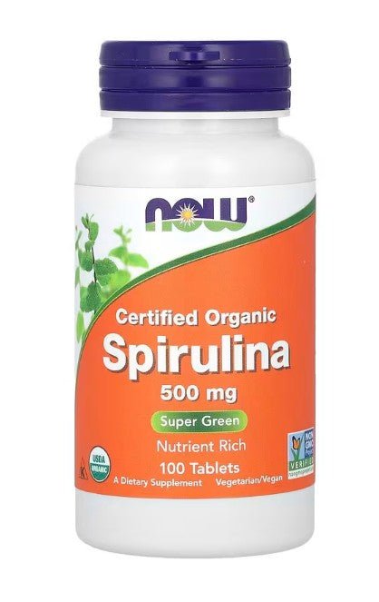 Spirulina, 500mg - 100 tablets - VitaeSupps
